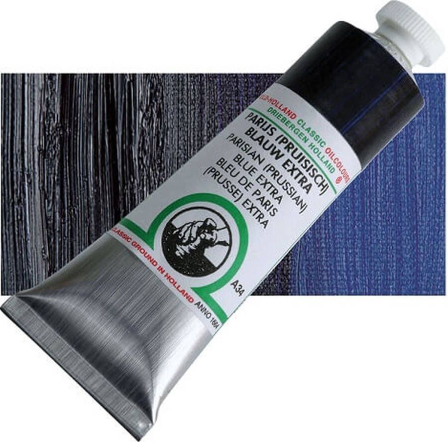 Old Holland Olieverf Parisian Prussian Blue Extra A34 18ml