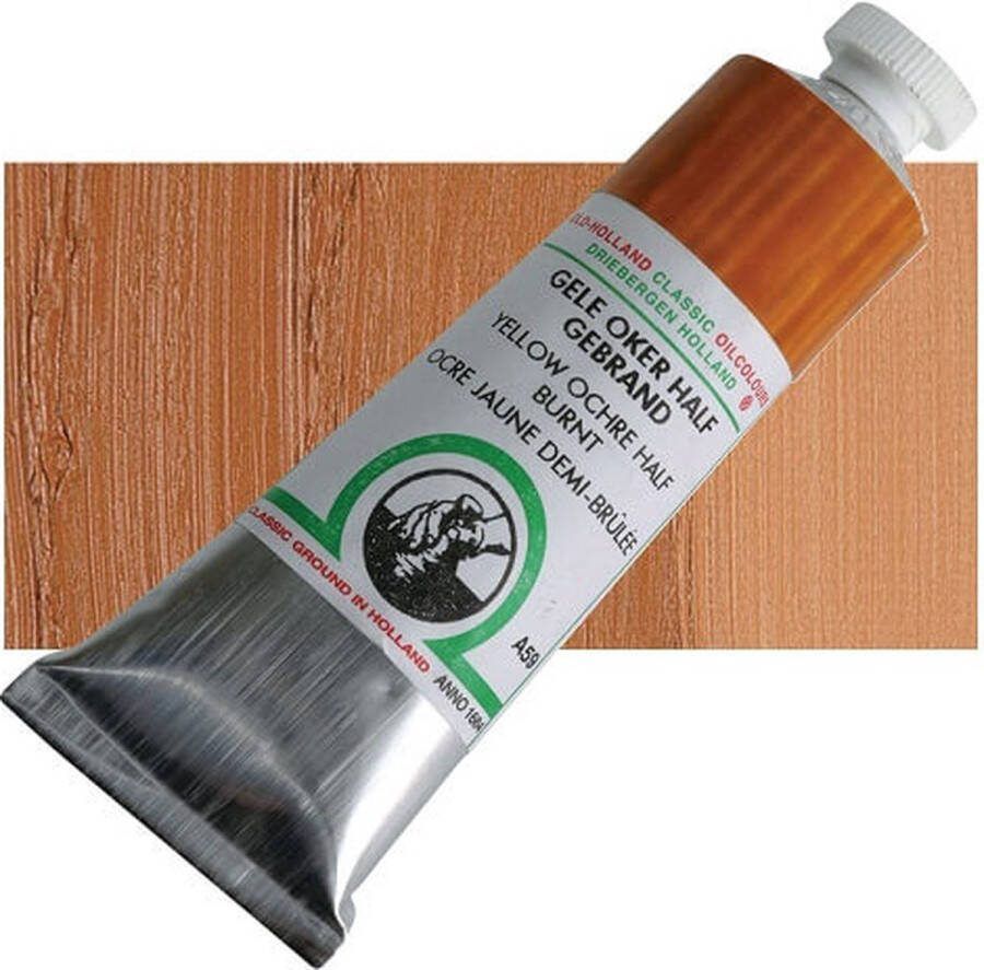 Old Holland Olieverf Yellow Ochre Half Burnt A59 18ml