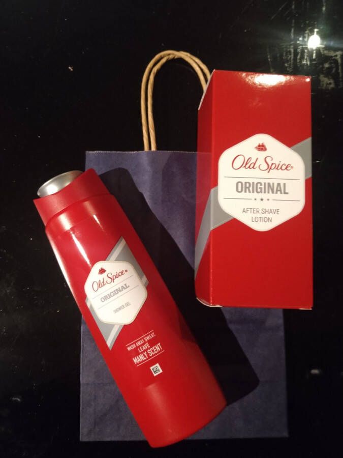 Old Spice Geschenkset Douchegel Aftershave ORIGINAL