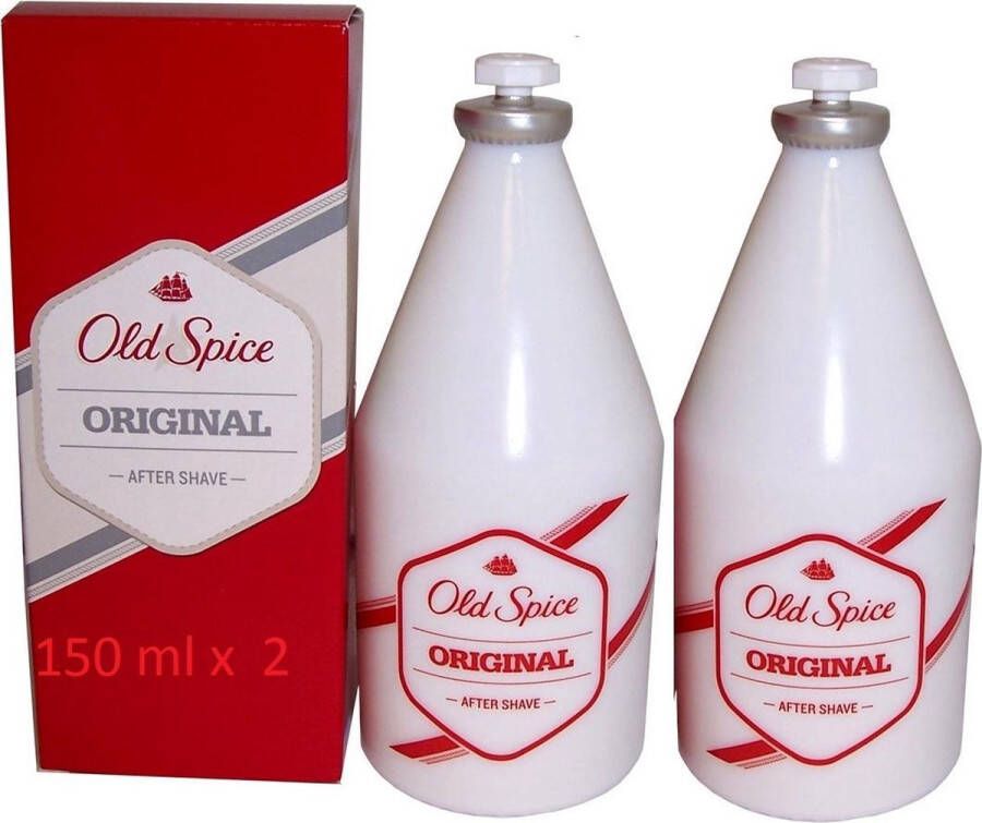 Old Spice Original 150 ml x 2 Aftershave for Men