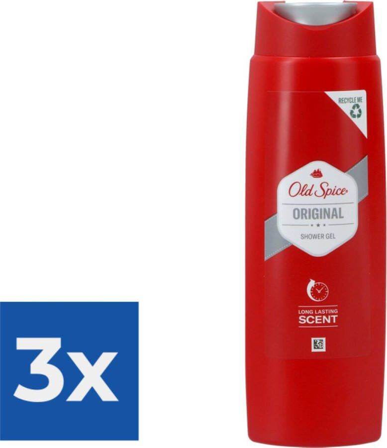Old Spice Original 250ml Douchegel Voordeelverpakking 3 stuks