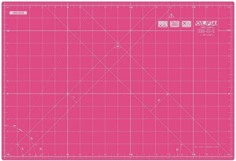 OLFA RM-ICS-RC Snijmat Rose 60X45 Zelfherstellend.