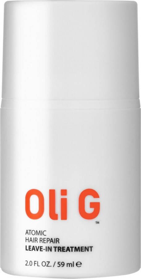 Oli G Atomic Hair Repair Treatment 59ml FOHNLOTION voor schitterend haar met glans en volume. Haarmasker beschadigd haar- MOOI EN GEZOND HAAR IN MINUTEN!