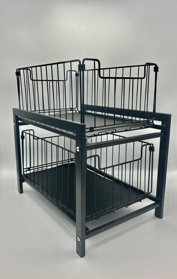 Oliv Metalen gootsteen organizer Parijs