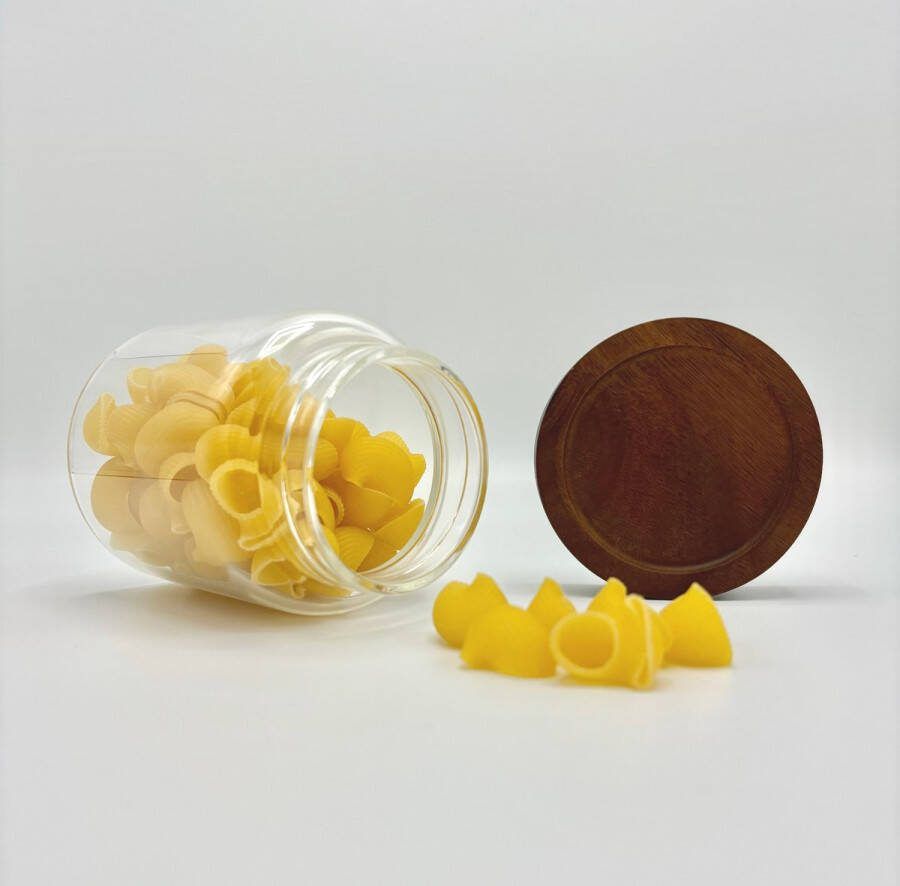 Oliv Voorraadpot Melbourne small Acacia houten deksel 330ml