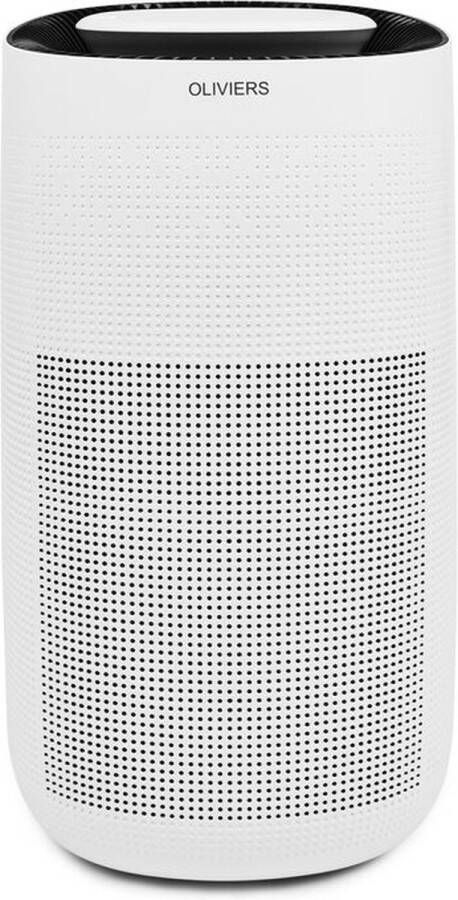Olivier's luchtreiniger- Met ionisator- Met hepa filter- UV lamp- voor sigarettenrook- Voor huiskamer en kantoor- Koolstoffilter- CADR 400m3 h