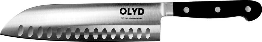 OLYD Santoku Mes RVS 100% gemaakt in Solingen Duitsland Hoogwaardige kwaliteit