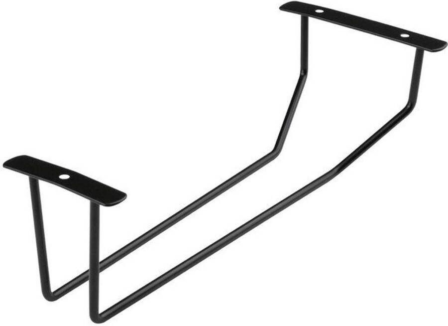 Olympia Wijnglazenrek Zwart FD989