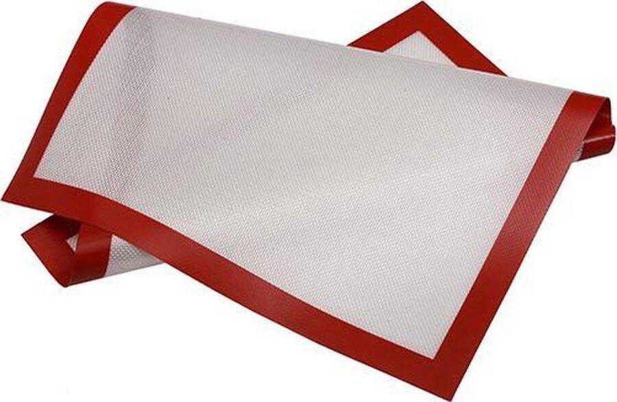 Olympic Life Siliconen bakmat Ovenmat Patisseriemat anti-slip anti-kleef 40 x 30 cm