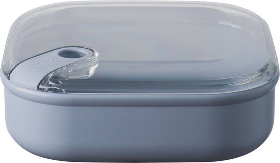 Omada Pullbox Lunchbox Vershouddoos Herbruikbaar Luchtdicht Lekvrij 1 liter Blauw