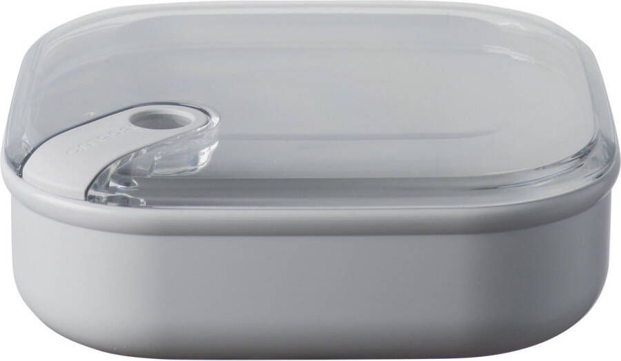 Omada Pullbox Lunchbox Vershouddoos Herbruikbaar Luchtdicht Lekvrij 1 liter Grijs