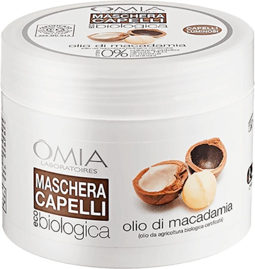 OMIA Bio Laboratori Omia Bio haarmasker met macadamia olie