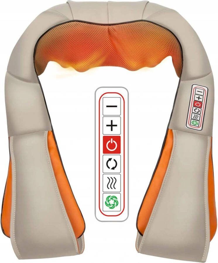 Omna Massagekussen Nekmassage Apparaat Shiatsu Massagekussen Massage Apparaat