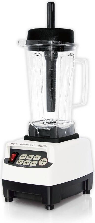 Omniblend TM 800 Blender Smoothie Maker Krachtige Motor 2.0 Liter Ice Crusher BPA Vrij Wit
