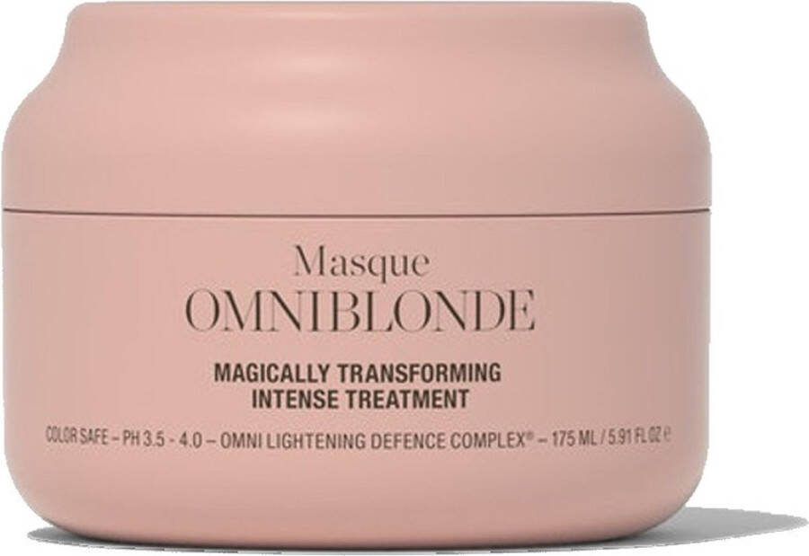Omniblonde Magically Transforming Intense Treatment 175 ml Haarmasker droog haar Haarmasker beschadigd haar
