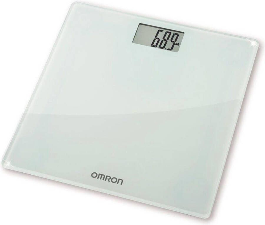 Omron HN286 Personenweegschaal Digitale Weegschaal Scale Body Weight Scale Klinisch Gevalideerd Max. 180kg Wit