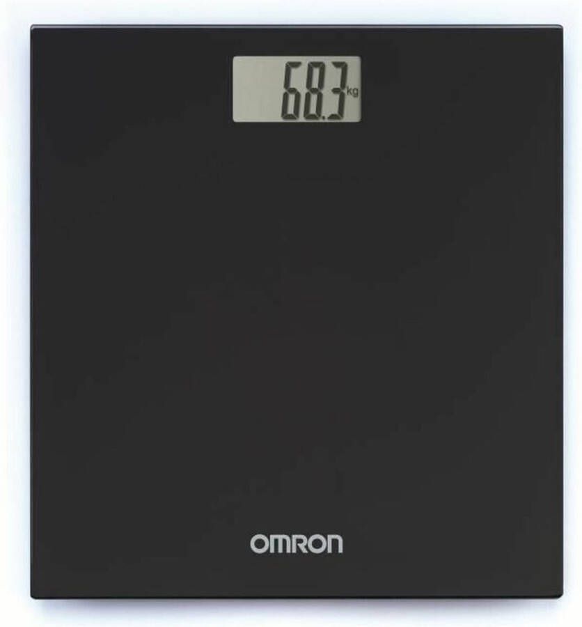 Omron HN289 Personenweegschaal Digitale Weegschaal Scale Body Weight Scale Max. 150kg Diep Zwart