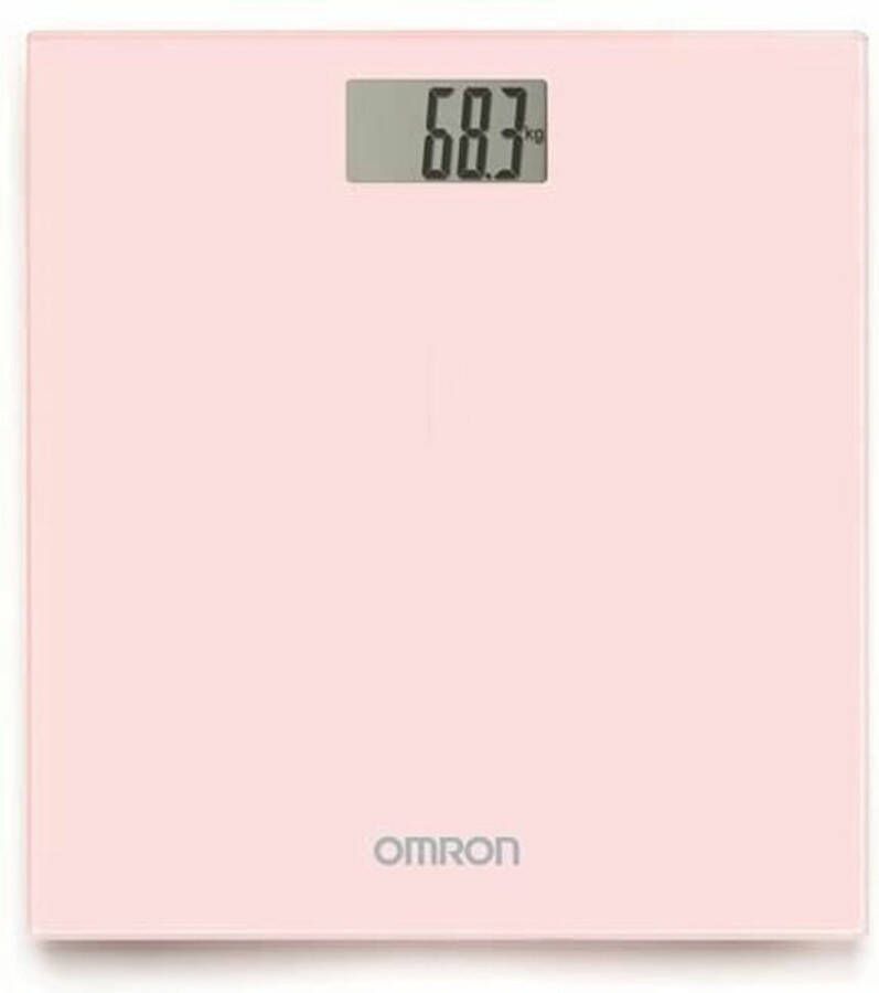 Omron HN289 Personenweegschaal Digitale Weegschaal Scale Body Weight Scale Max. 150kg Roze Bloesem