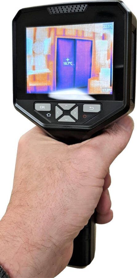 OMTools TIC-22 Warmtebeeldcamera 320x240 thermische pixels WiFi vergelijkbare MSX technologie en PC Software