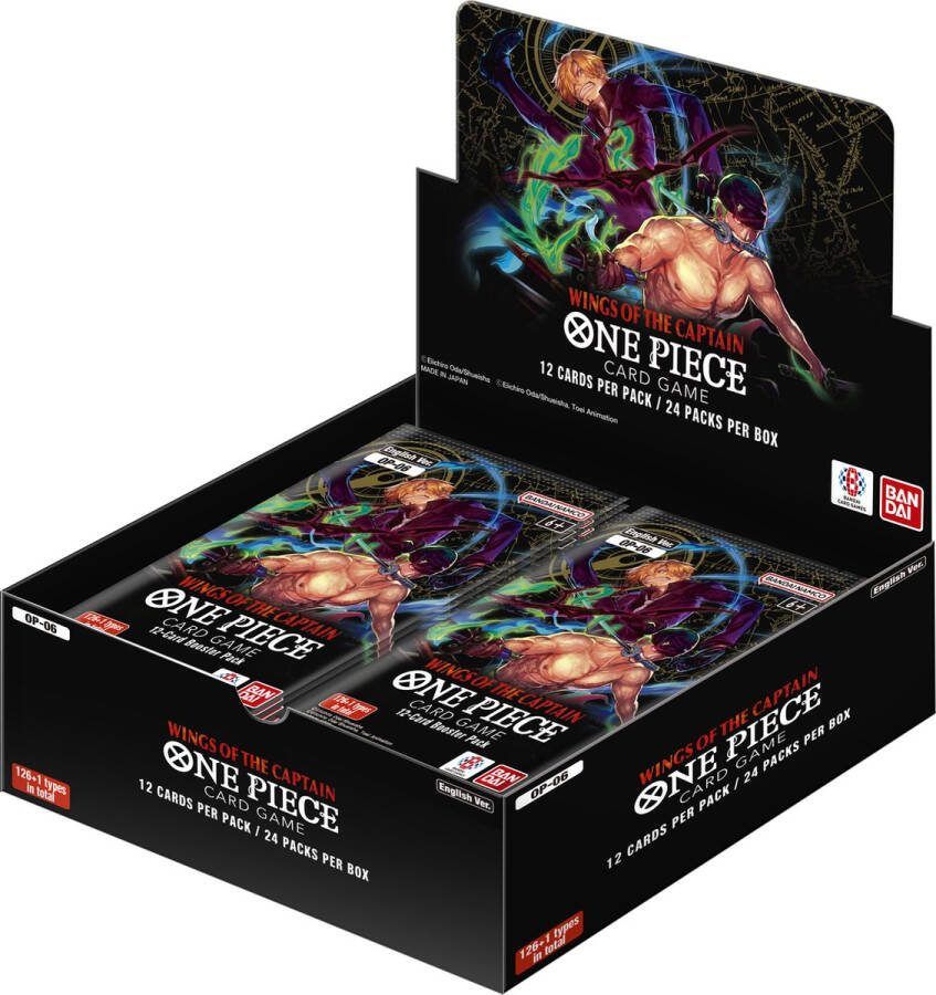 One Piece Wings of the Captain Booster Display Trading Cards 24 Pakjes