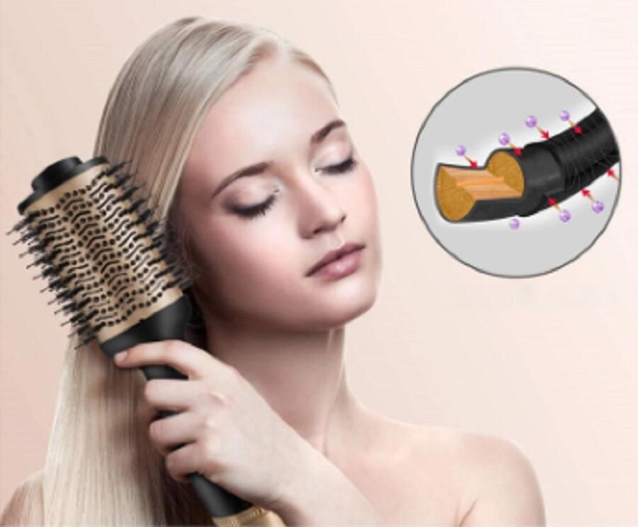 ONE STEP Droger & Volumizer Föhnborstel 3-in-1 Multistyler Haardroger Föhn Magic Brush Style Borstel Haarkruller