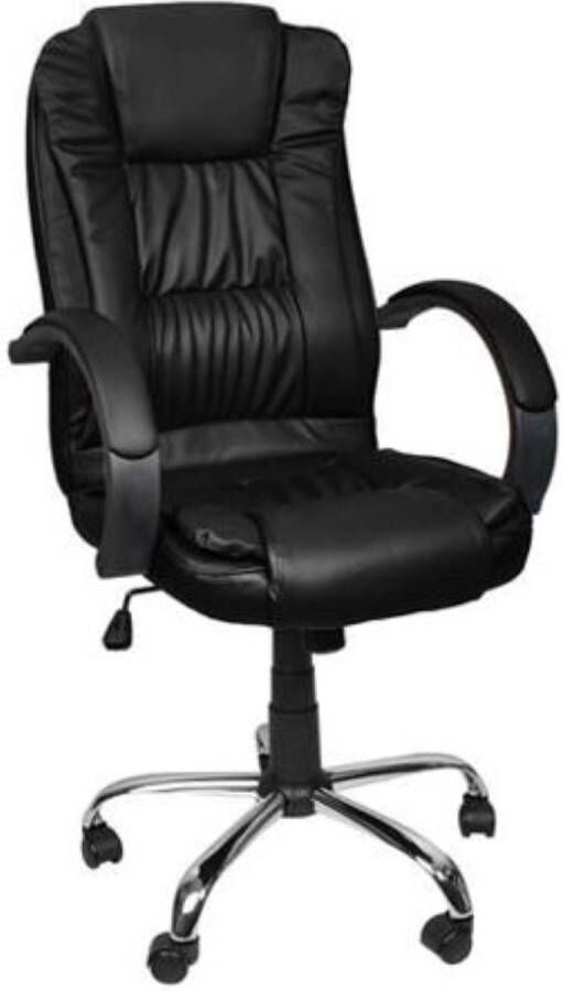 Oneiro 's Luxe Eco Ergonomische Bureaustoel LUEGO Zwart – verstelbaar – volwassen – kantoor – werk – meubels – stoelen – wonen – gaming stoel – vergaderstoel