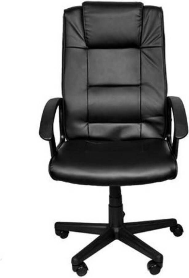 Oneiro s Luxe Eco Ergonomische Bureastoel MALATE Zwart – verstelbaar – volwassen – kantoor – werk – meubels – stoelen – wonen – gaming stoel – vergaderstoel