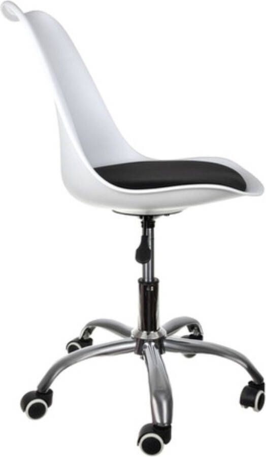 Oneiro s Luxe Eco Ergonomische Bureastoel SIA Wit – verstelbaar – volwassen – kantoor – werk – meubels – stoelen – wonen – gaming stoel – vergaderstoel