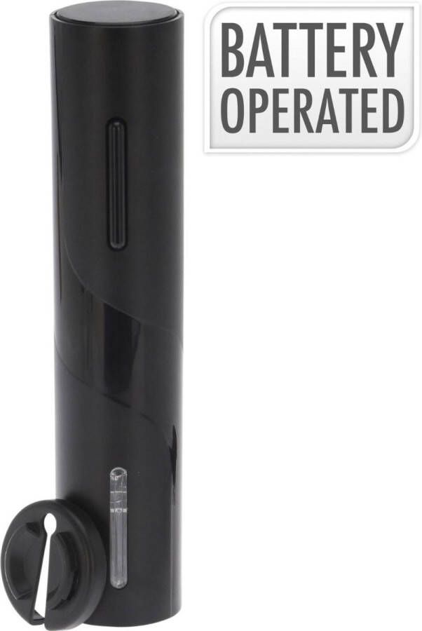 Oneiro s Luxe Elektrische kurkentrekker werkt op batterijen ⌀ 6x25 cm – koken – tafelen – drankaccessoires – baraccessoires – openers – kurkentrekkers