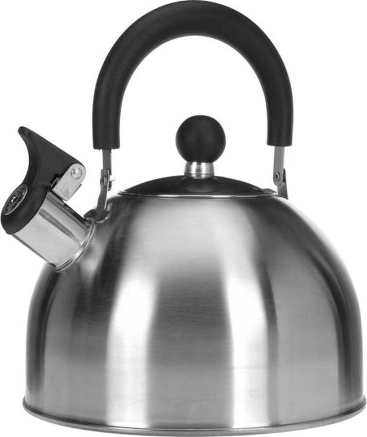 Oneiro s Luxe Fluitketel 2.5 liter RVS – koken – tafelen – keuken –overige pannen – inductie – gas – potten – pannen