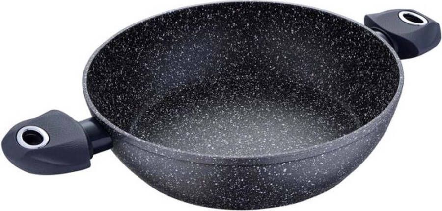 Oneiro s Luxe Hapjespan – ø24 x H 6.5 cm – koken – tafelen – keuken – hapjespan – inductie – gas – potten – pannen
