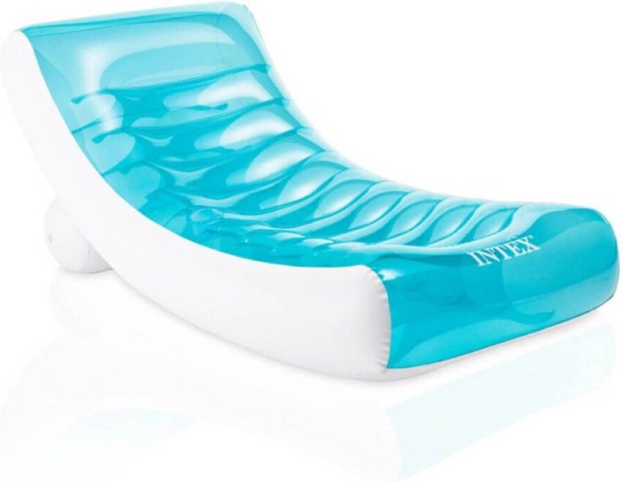 Oneiro s Luxe Intex Opblaasbare Loungestoel 188 x 99 cm zomer – tuin – spelen speelgoud – buitenspeelgoed – zwembad – zwemmen – zomer – intex – tuinaccessoires – koelen