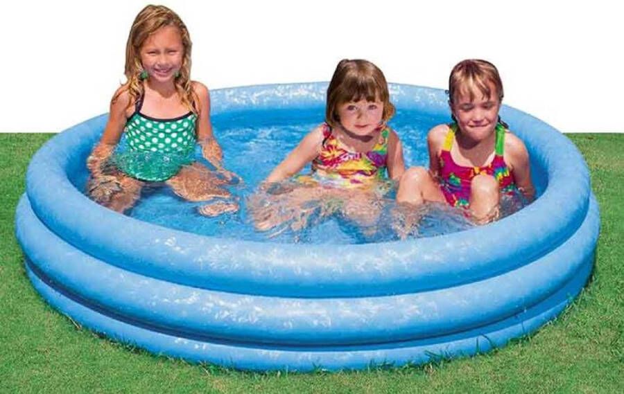 Oneiro s Luxe Intex Zwembad 3 rings 168cm zomer – tuin – spelen speelgoud – buitenspeelgoed – zwembad – zwemmen – zomer – intex – tuinaccessoires – koelen – opblaasbaar