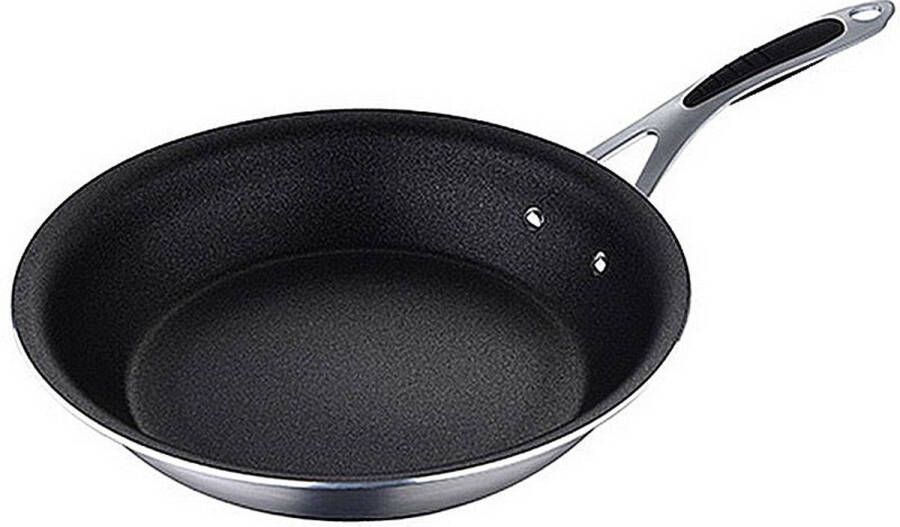 Oneiro s Luxe Koekenpan – ø24 x H 5 cm – koken – tafelen – keuken – koekenpan – inductie – gas – potten – pannen