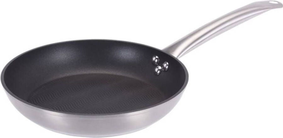 Oneiro s Luxe Koekenpan aluminium – ø24 x H 5 cm – koken – tafelen – keuken – koekenpan – inductie – gas – potten – pannen