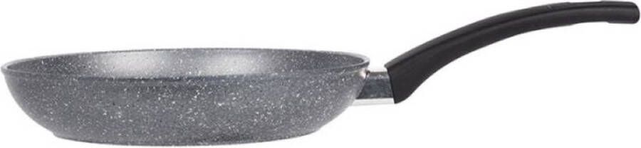 Oneiro s Luxe Koekenpan Eco Friendly grijs – ø24 x 4 6cm – koken – tafelen – keuken – koekenpan – inductie – gas – potten – pannen