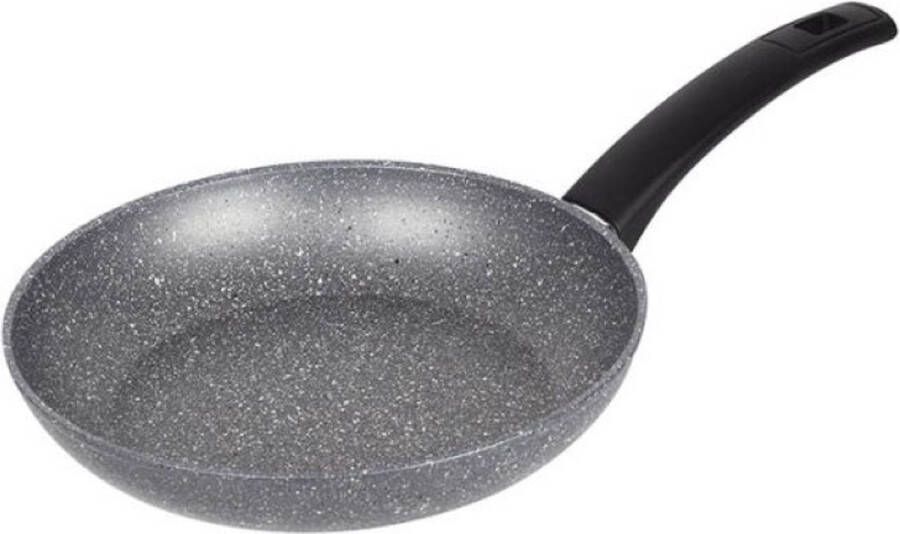 Oneiro s Luxe Koekenpan Eco Friendly grijs – ø26 x H 4 7 cm – koken – tafelen – keuken – koekenpan – inductie – gas – potten – pannen