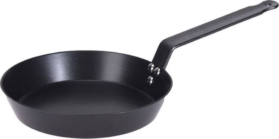 Oneiro s Luxe Koekenpan Metalen Handvat – ø24 x H 4 cm – koken – tafelen – keuken – koekenpan – inductie – gas – potten – pannen