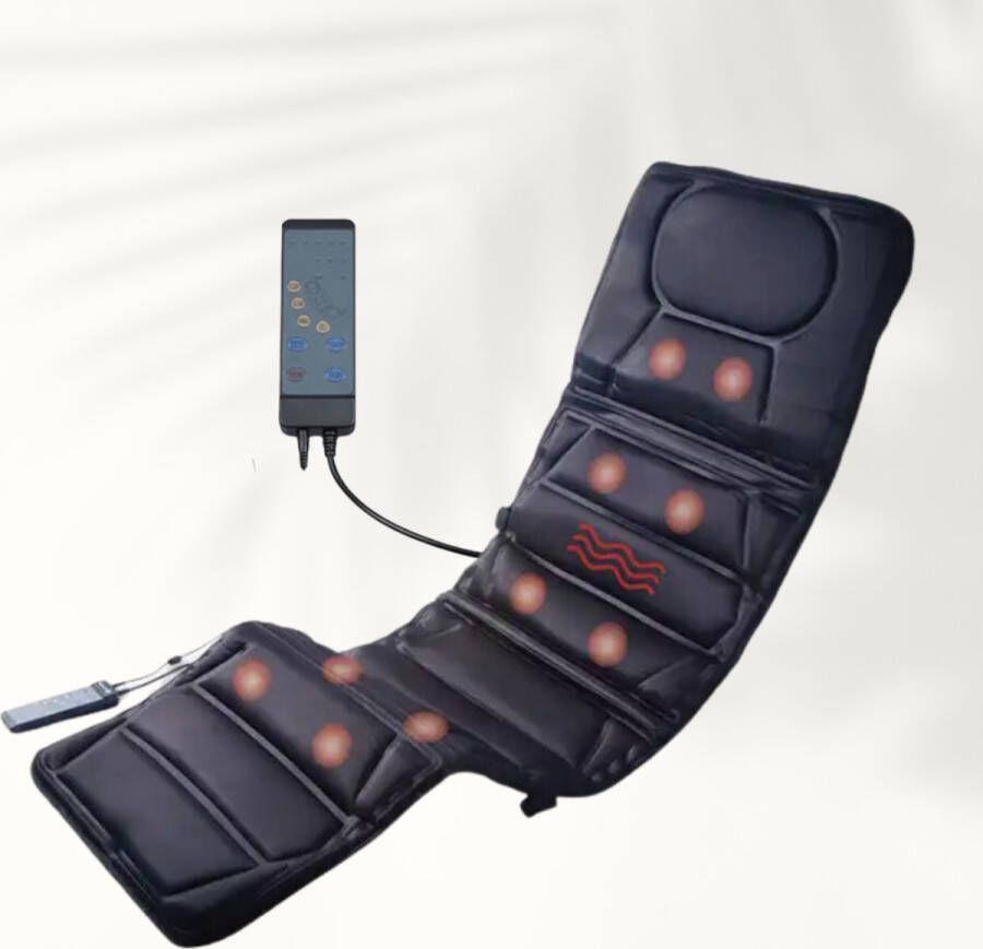 Oneiro 's luxe Massagemat Deluxe XL 170 x 60 cm elektrisch wonen mat stoel