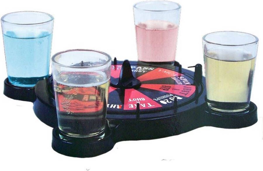 Oneiro s Luxe Roulette + 4 shots Drinkspel zomer – reizen – vliegtuig – spelletjes – spellen – reisspellen