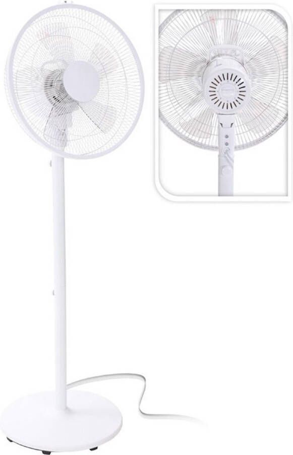 Oneiro s Luxe Staande ventilator max 130 cm verstelbaar metaal 3 standen zomer – tuin –– zomer – tuinaccessoires – koelen – ventilatoren – verkoeling – elektronica – luchtbehandeling – klimaatbeheersing – vloerventilator – tafelventilator
