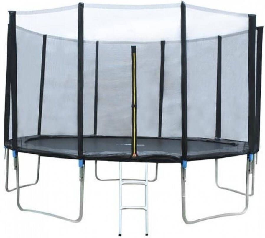 Oneiro s Luxe Tuin Trampoline 366cm inclusief veiligheidsnet – tuin – spelen – speelgoed – zomer tuinspeelgoed