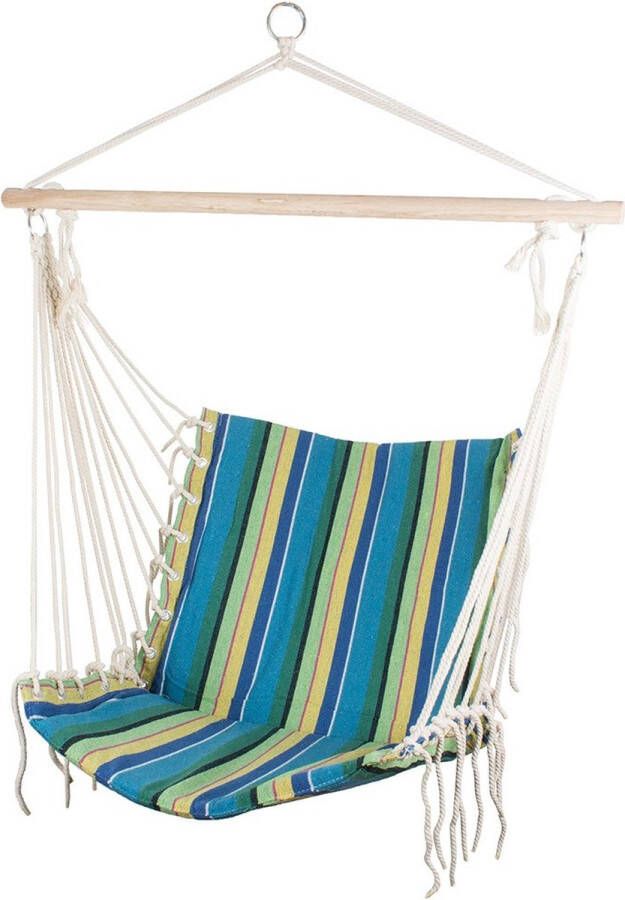 Oneiro s Luxe Tuinhangmat Braziliaanse stoel ø 90x100cm – hangmat – hangmat met standaard – zomer – tuin – tuinartikelen – relax – tuinmeubelen