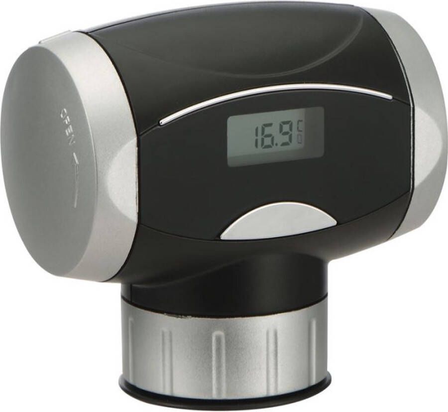 Oneiro s Luxe Vacuum wijnstopper met thermometer
