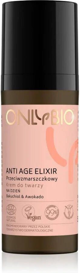 OnlyBio Anti Age Elixir anti-rimpel dagcrème 50ml