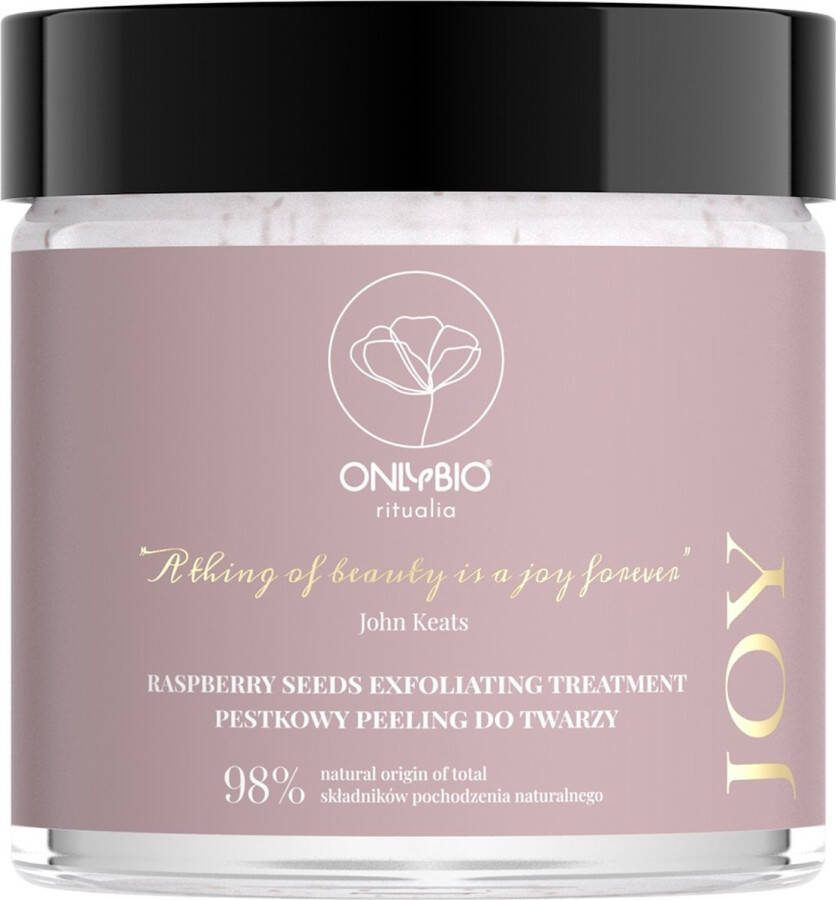 OnlyBio Ritualia Joy stone gezichtsscrub 50ml
