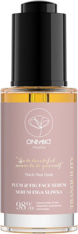 OnlyBio Ritualia Tranquility gezichtsserum vijg & pruim 30ml