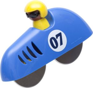 OOKY Pizzasnijder Race Car Blauw