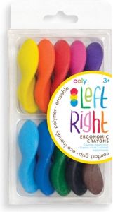 Ooly Ergonomische waskrijtjes 'Left-Right'