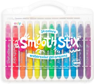 Ooly Smooth Stix Watercolor Gel Crayons Big Set